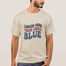 Search for funny softball tshirts Blue