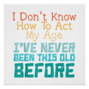 Search for funny aging posters Men