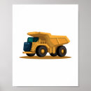 Search for construction vehicle posters Yellow