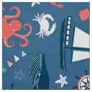 Search for navy blue and white pattern fabric Anchor