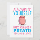 Search for cute potato invitations Funny