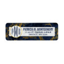 Search for blue marble return address labels Gold