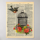 Search for bird cage art Vintage
