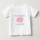 Search for farm animal baby shirts Pig