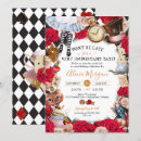 Search for late birthday invitations Mad hatter