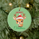Search for cute animals christmas tree decorations Santa