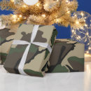 Search for army christmas wrapping paper Green