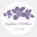 Search for purple orchids stickers Floral