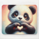 Search for panda love mouse mats Animals
