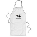 Search for bakers long aprons Men
