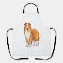 Search for wolf cartoon aprons Dog