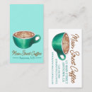 Search for cappuccino business cards Latte