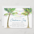 Search for tropical beach christmas invitations Family get together