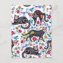 Search for cute sugar skulls postcards Cat