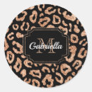 Search for glitter leopard print stickers Black