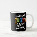 Search for 100 days teacher mugs Happy