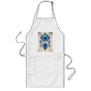 Search for protection symbol aprons Blue