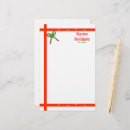 Search for modern christmas stationery paper Candy cane