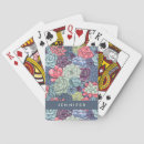 Search for succulent playing cards Pattern