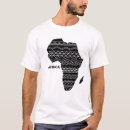 Search for africa map tshirts Black
