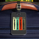 Search for music luggage tags Woodwind