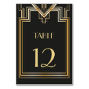 Search for roaring twenties 1920s table cards Great gatsby
