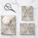 Search for vintage map wrapping paper Cartography