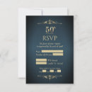 Search for 50th anniversary wedding rsvp cards Modern