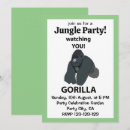 Search for gorilla invitations Monkey