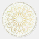 Search for mandala flower stickers Gold