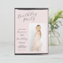 Search for blush pink birthday invitations Simple