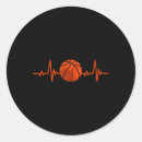 Search for basketball lover stickers Retro