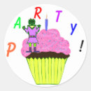 Search for robot party stickers Happy birthday