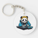 Search for panda bear lovers key rings Kawaii