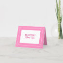 Search for plain pink cards White