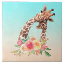 Search for giraffe tiles Watercolor