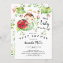 Search for ladybug invitations Floral