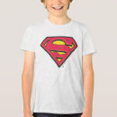 Search for superman for boys kids tshirts S shield