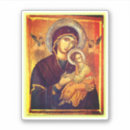 Search for religious icons stickers Virgin mary