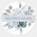 Search for blue wedding envelope seals Watercolor floral