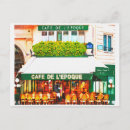 Search for bistro horizontal postcards Coffee