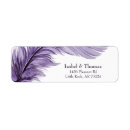 Search for bird feather return address labels Elegant