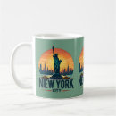 Search for retro new york mugs Statue of liberty