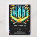 Search for fireflies birthday invitations Kids