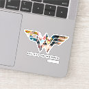 Search for super heroine stickers Illustration