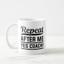 Search for funny athletic trainer mugs Coach
