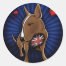 Search for english bull stickers Terrier