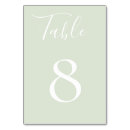 Search for boho table cards Green
