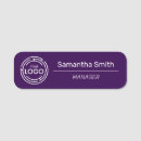 Search for purple name tags Business