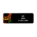 Search for halloween return address labels Scary